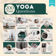 Yoga Bundle - Social Media Templates Yoga Bundle