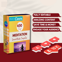 Meditation Bundle - Social Media Templates