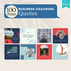 300 Business Coaching Posts - Social Media Templates
