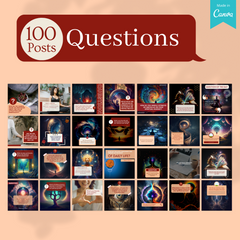 Spirituality/ Manifestation/ Law Of Attraction Bundle- Social Media Templates