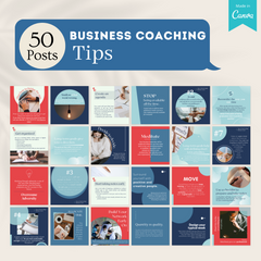 300 Business Coaching Posts - Social Media Templates