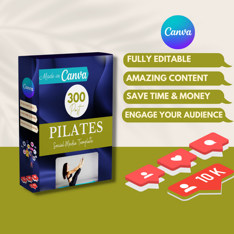 300 Pilates Post - Social Media Templates