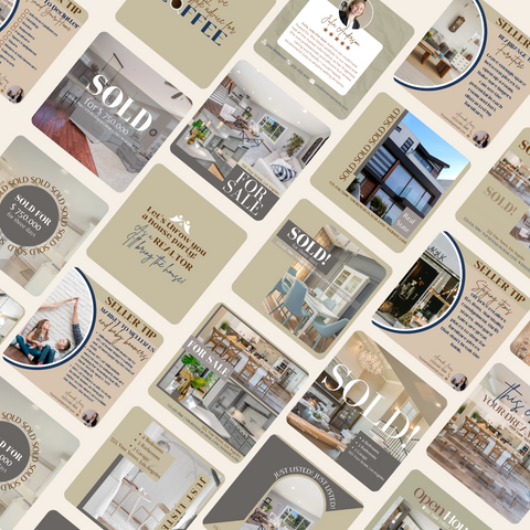 400 Real Estate Vol.2 - Social Media Templates