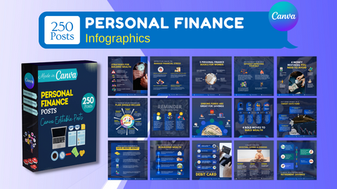 600 Personal Finance - Social Media Templates