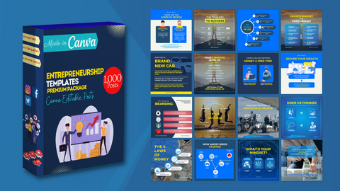 Entrepreneurship Bundle - Social Media Templates