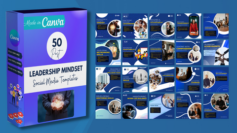 850+ Leadership Bundle - Social Media Templates