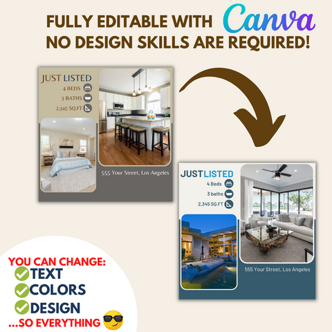 400 Real Estate Vol.2 - Social Media Templates