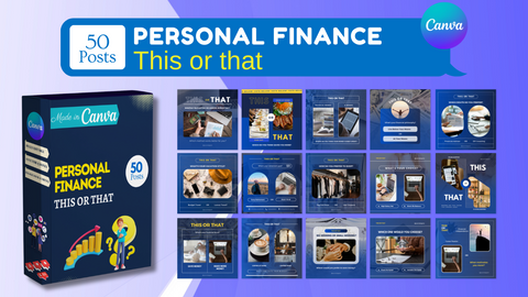 600 Personal Finance - Social Media Templates