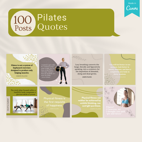 300 Pilates Post - Social Media Templates