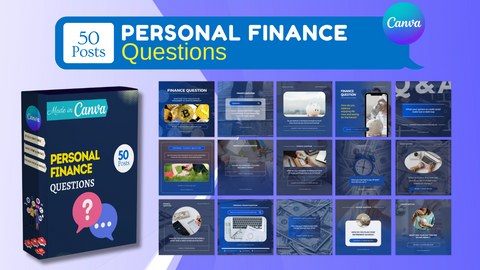 600 Personal Finance - Social Media Templates