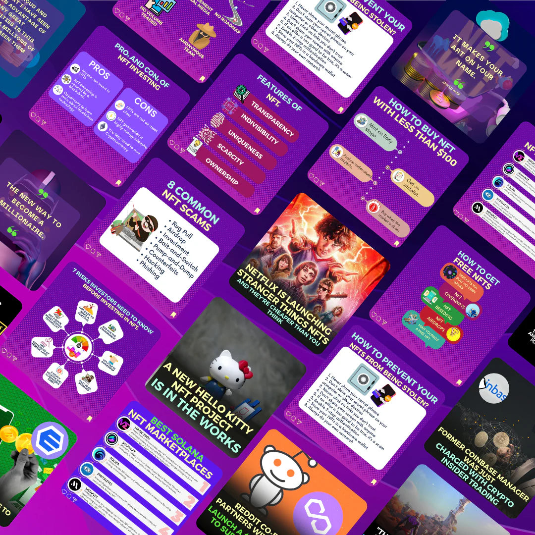 NFT Templates - Canva Editable