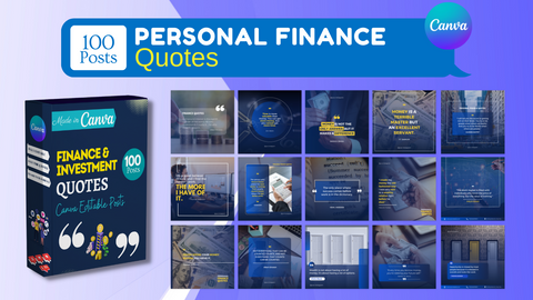 600 Personal Finance - Social Media Templates