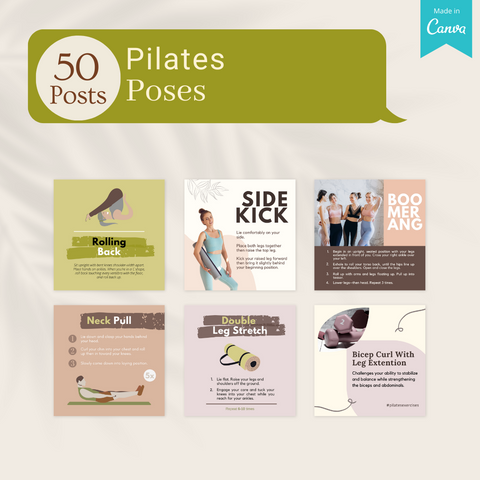 300 Pilates Post - Social Media Templates