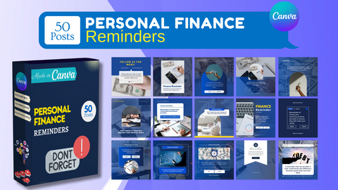600 Personal Finance - Social Media Templates