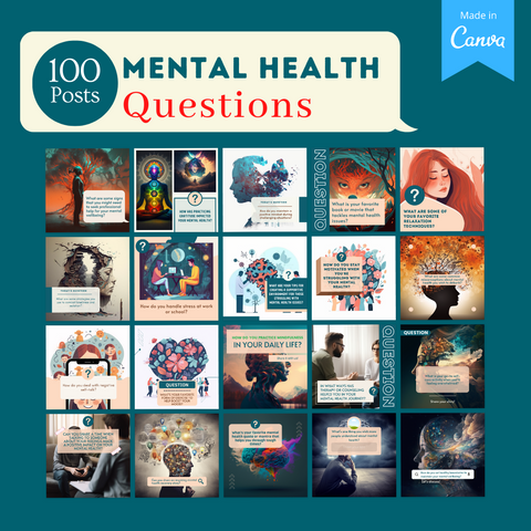 Mental Health Bundle - Social Media Templates