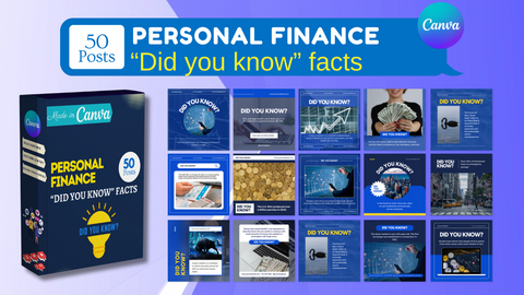 600 Personal Finance - Social Media Templates