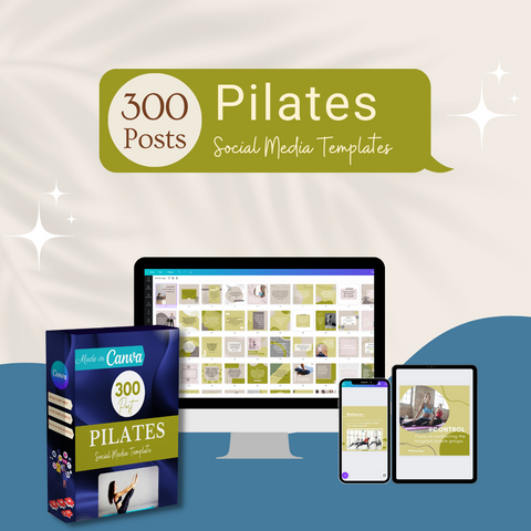 300 Pilates Post - Social Media Templates
