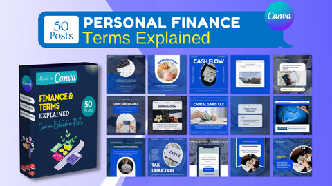 600 Personal Finance - Social Media Templates