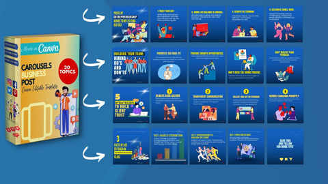 Entrepreneurship Bundle - Social Media Templates