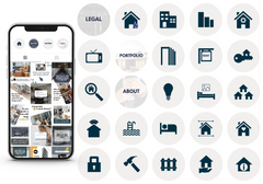 Real Estate Reel & Highlight Covers Canva Templates