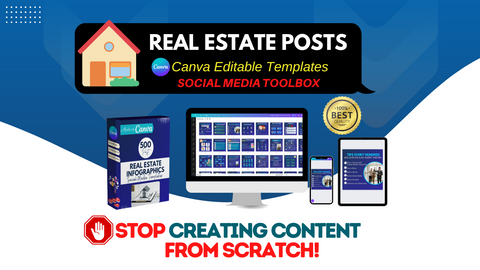 500 Real Estate Infographics - Social Media Template