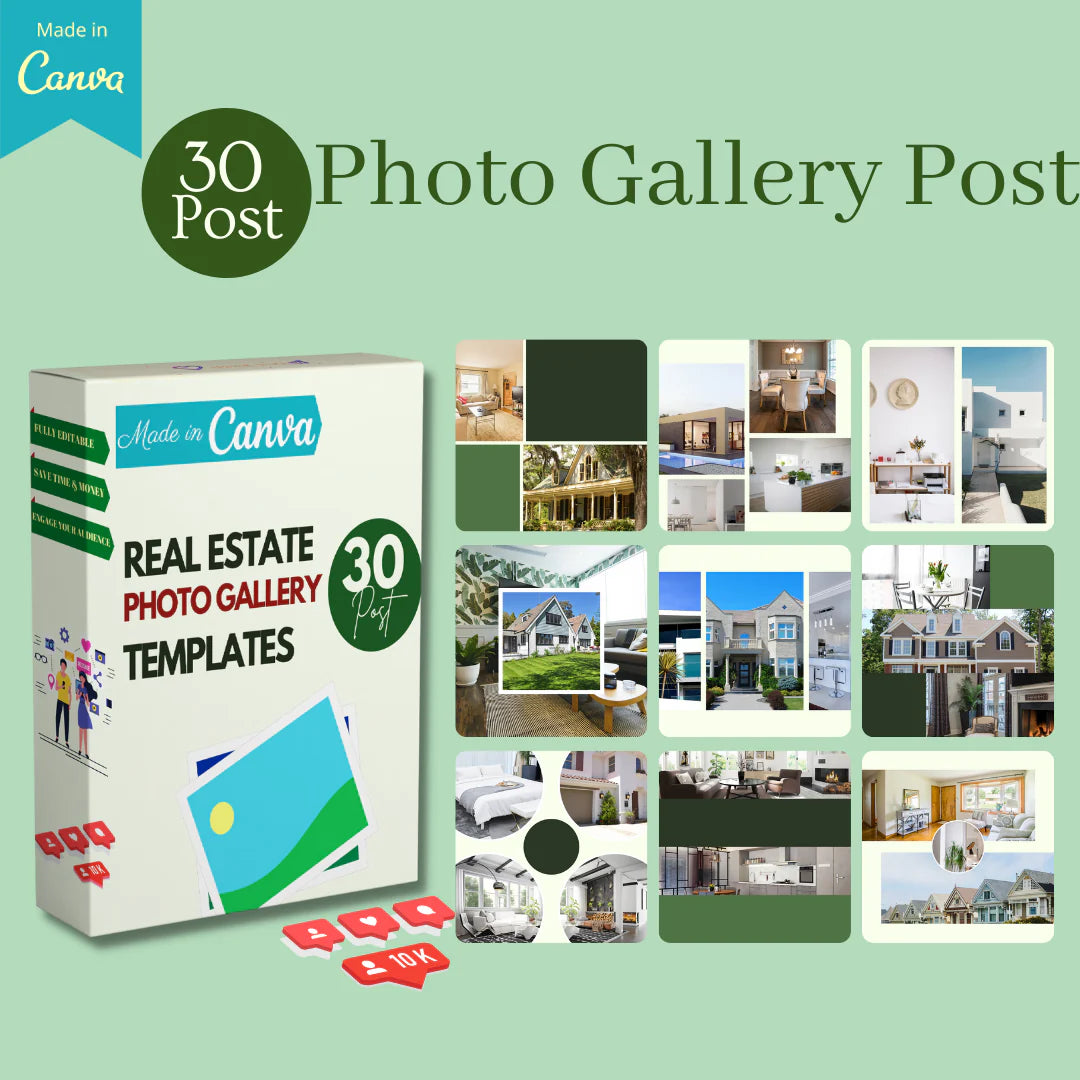 350 Real Estate - Canva Editable Templates