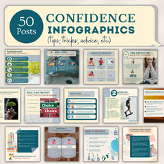Confidence Posts - Canva Editable Templates
