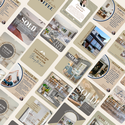 400 Real Estate Vol.2 - Social Media Templates