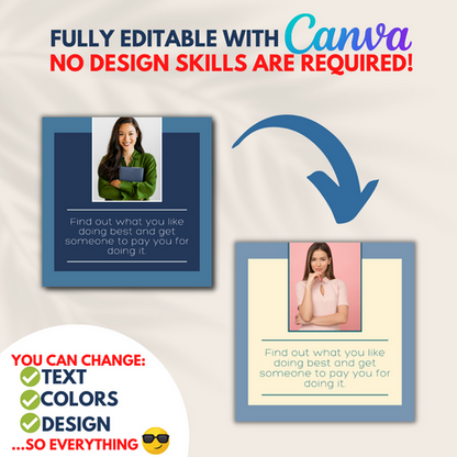 300 Business Coaching Posts - Social Media Templates
