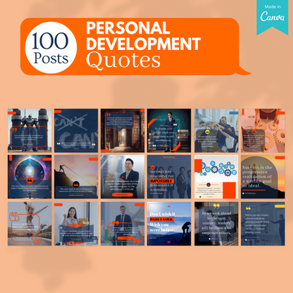 Personal Development Bundle -Social Media Templates