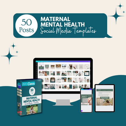 50 Maternal Mental Health - Social Media Templates