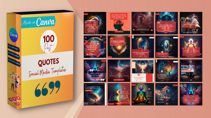 Spirituality/ Manifestation/ Law Of Attraction Bundle- Social Media Templates
