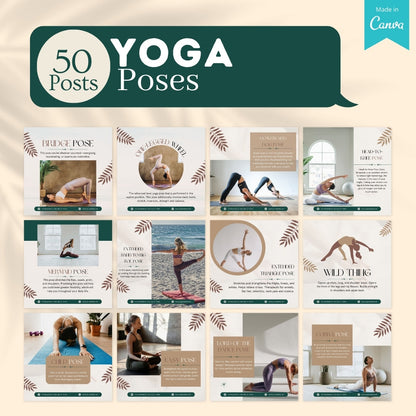 Yoga Bundle - Social Media Templates Yoga Bundle