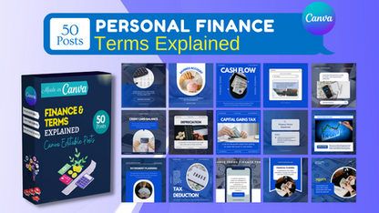 600 Personal Finance - Social Media Templates