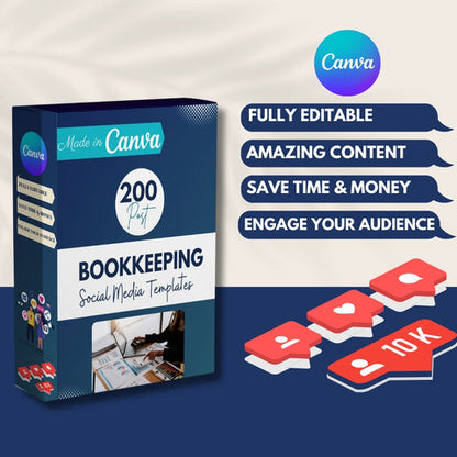 200 Bookkeeping - Social Media Templates