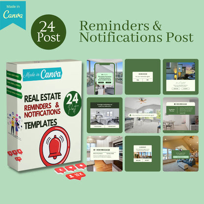 350 Real Estate - Canva Editable Templates