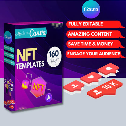 NFT Templates - Canva Editable