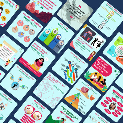 200 Lifestyle Posts - Canva Editable Templates