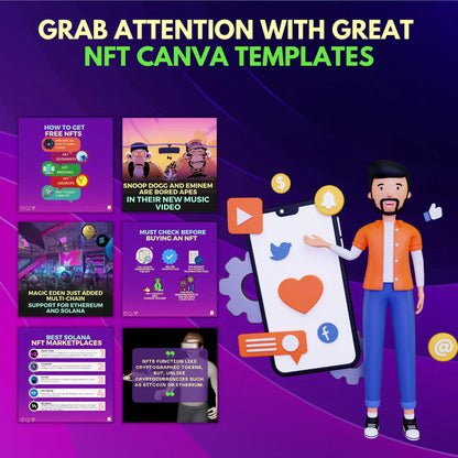 NFT Templates - Canva Editable