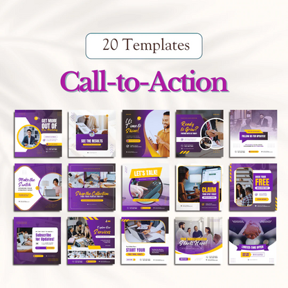 Marketing Canva Templates Bundle – 300 Templates