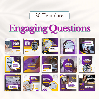 Marketing Canva Templates Bundle – 300 Templates